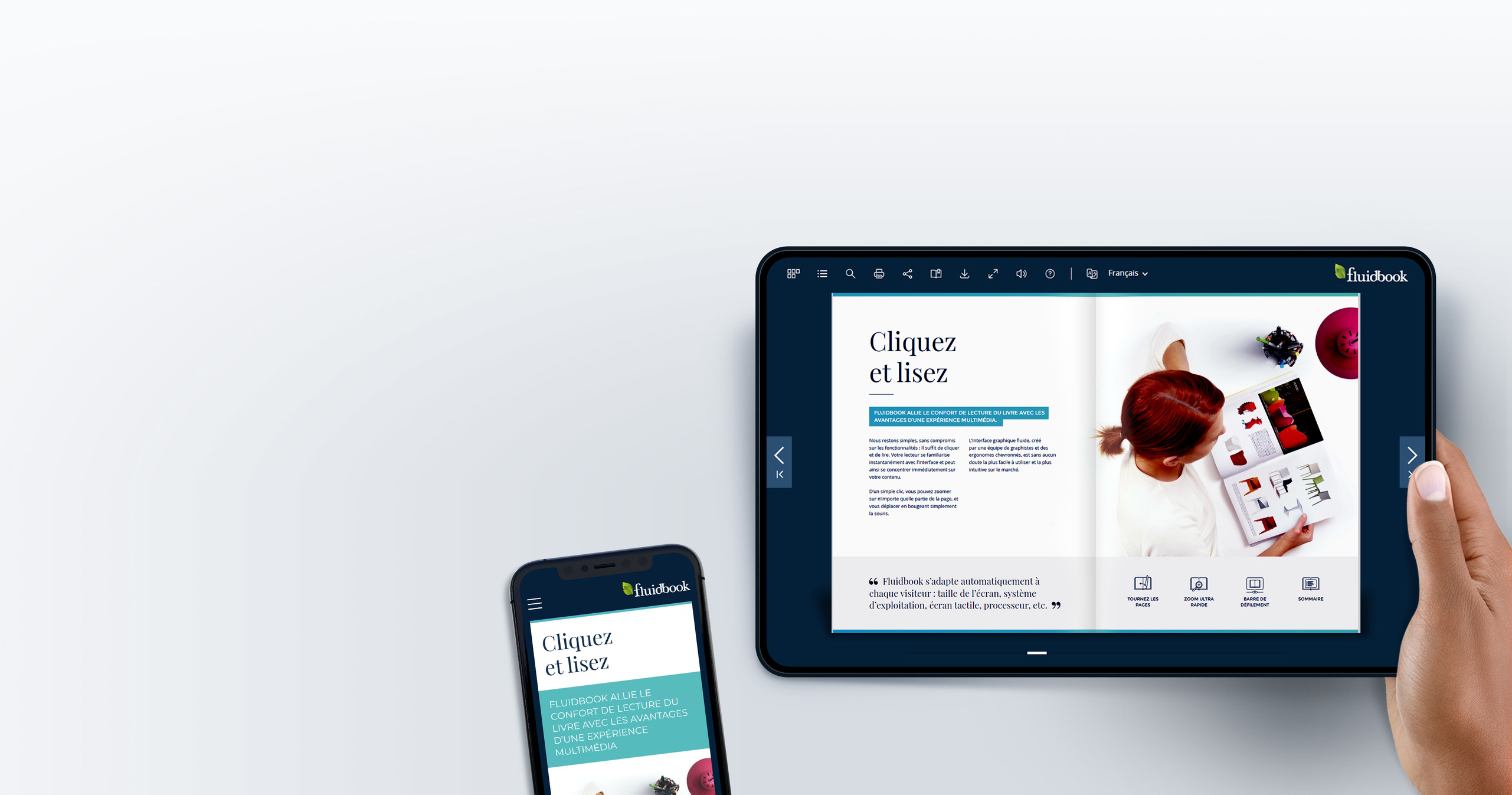 Fluidbook, votre
catalogue interactif
sur-mesure