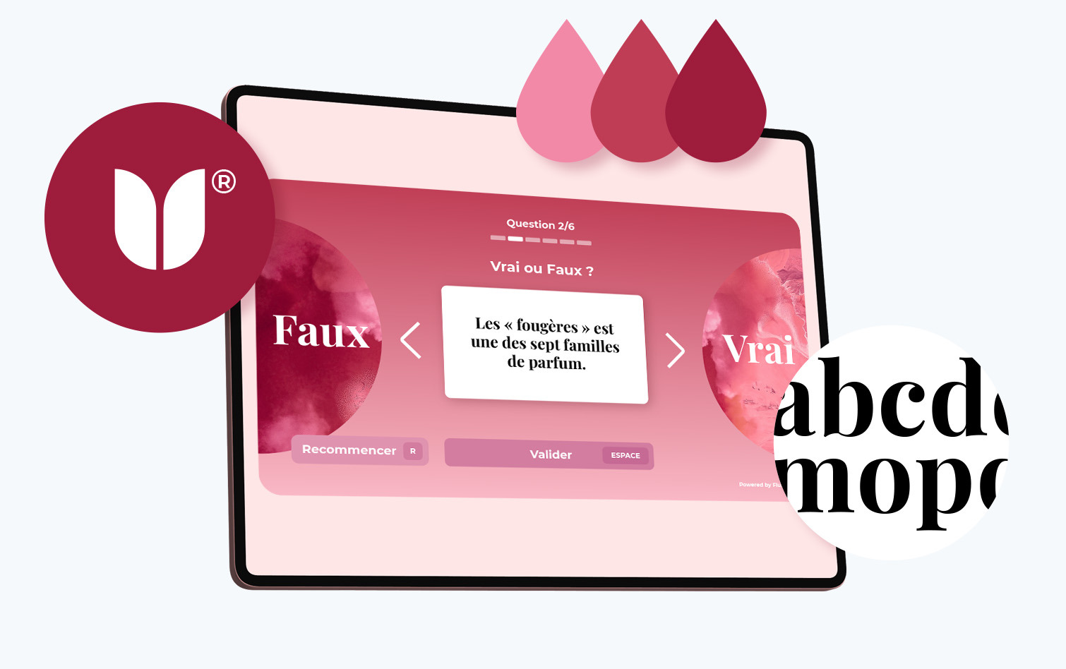 Un design personnalisé à votre marque