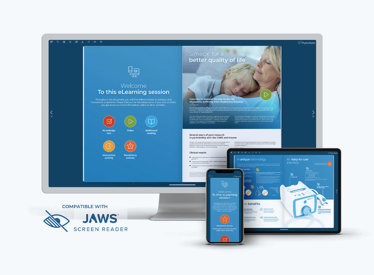 Accessible et adapté à tous